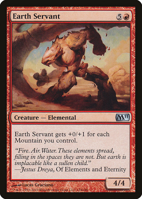 Earth Servant [Magic 2011] | Galactic Gamez