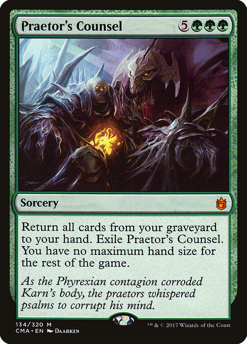 Praetor's Counsel [Commander Anthology] | Galactic Gamez