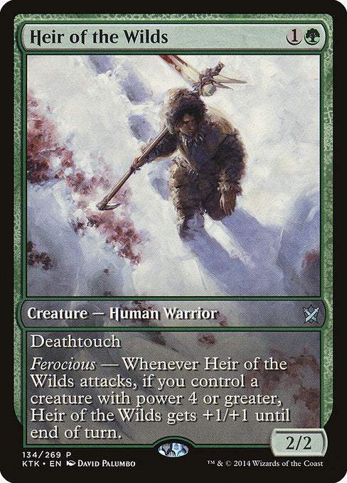 Heir of the Wilds [Khans of Tarkir Promos] | Galactic Gamez