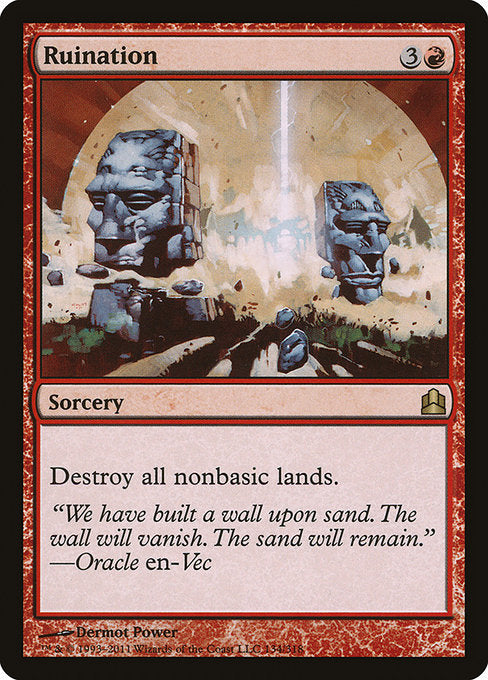 Ruination [Commander 2011] | Galactic Gamez