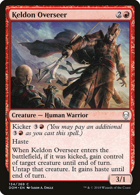 Keldon Overseer [Dominaria] | Galactic Gamez