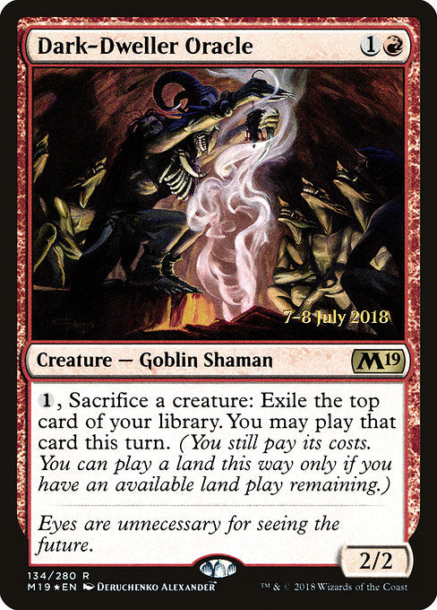 Dark-Dweller Oracle [Core Set 2019 Promos] | Galactic Gamez