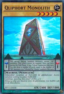 Qliphort Monolith [PEVO-EN058] Super Rare | Galactic Gamez