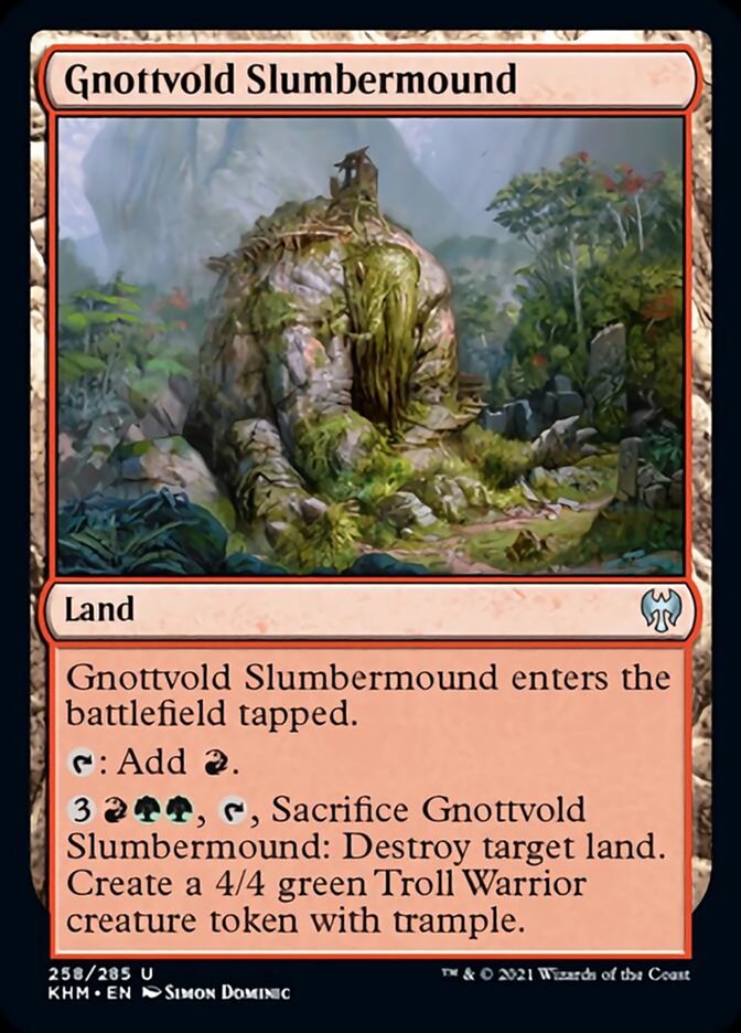 Gnottvold Slumbermound [Kaldheim] | Galactic Gamez