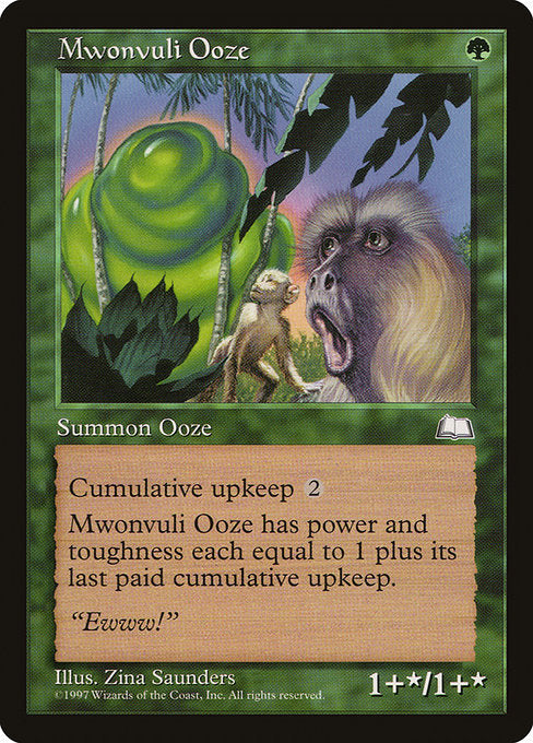 Mwonvuli Ooze [Weatherlight] | Galactic Gamez