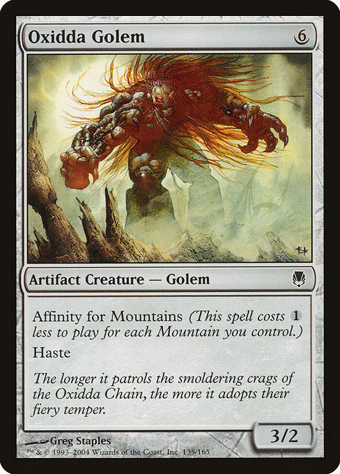 Oxidda Golem [Darksteel] | Galactic Gamez