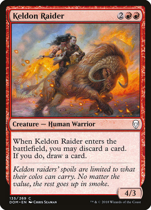 Keldon Raider [Dominaria] | Galactic Gamez