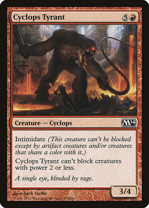 Cyclops Tyrant [Magic 2014] | Galactic Gamez