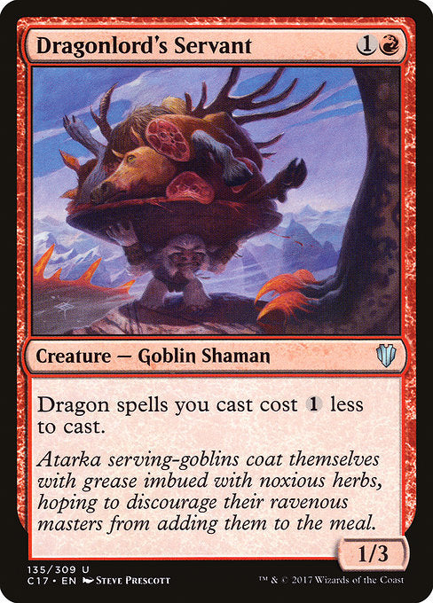Dragonlord's Servant [Commander 2017] | Galactic Gamez