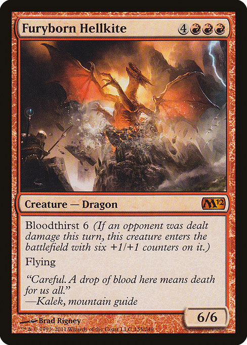 Furyborn Hellkite [Magic 2012] | Galactic Gamez