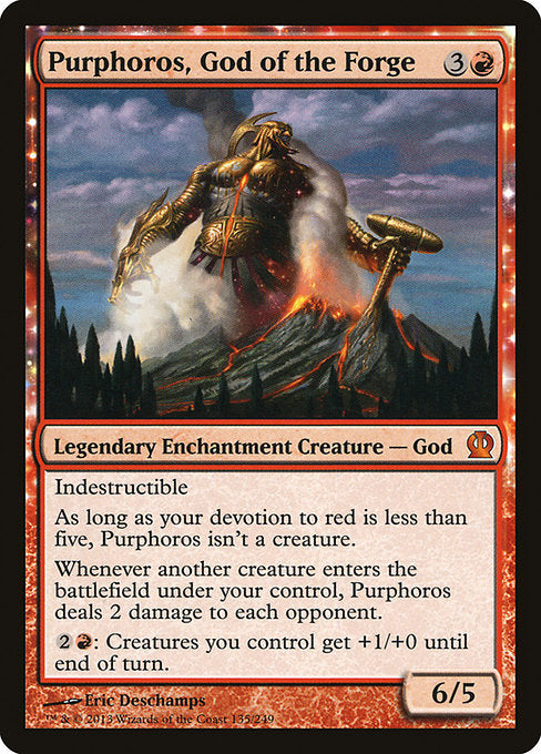 Purphoros, God of the Forge [Theros] | Galactic Gamez