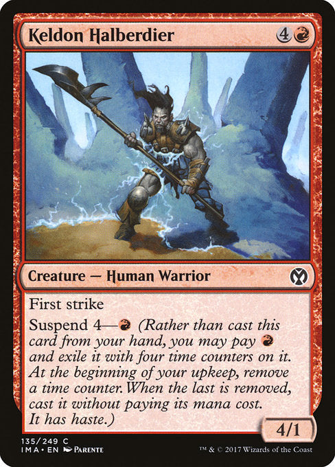 Keldon Halberdier [Iconic Masters] | Galactic Gamez