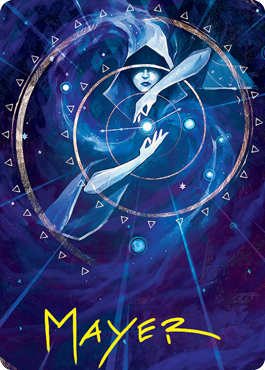 Time Warp Art Card (Gold-Stamped Signature) [Strixhaven: School of Mages Art Series] | Galactic Gamez