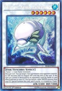 White Aura Dolphin [BLLR-EN019] Secret Rare | Galactic Gamez