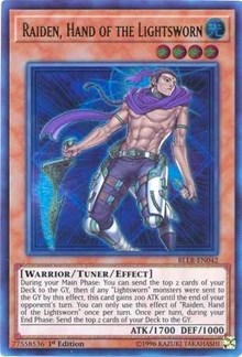 Raiden, Hand of the Lightsworn [BLLR-EN042] Ultra Rare | Galactic Gamez