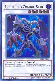 Archfiend Zombie-Skull [BLLR-EN058] Ultra Rare | Galactic Gamez