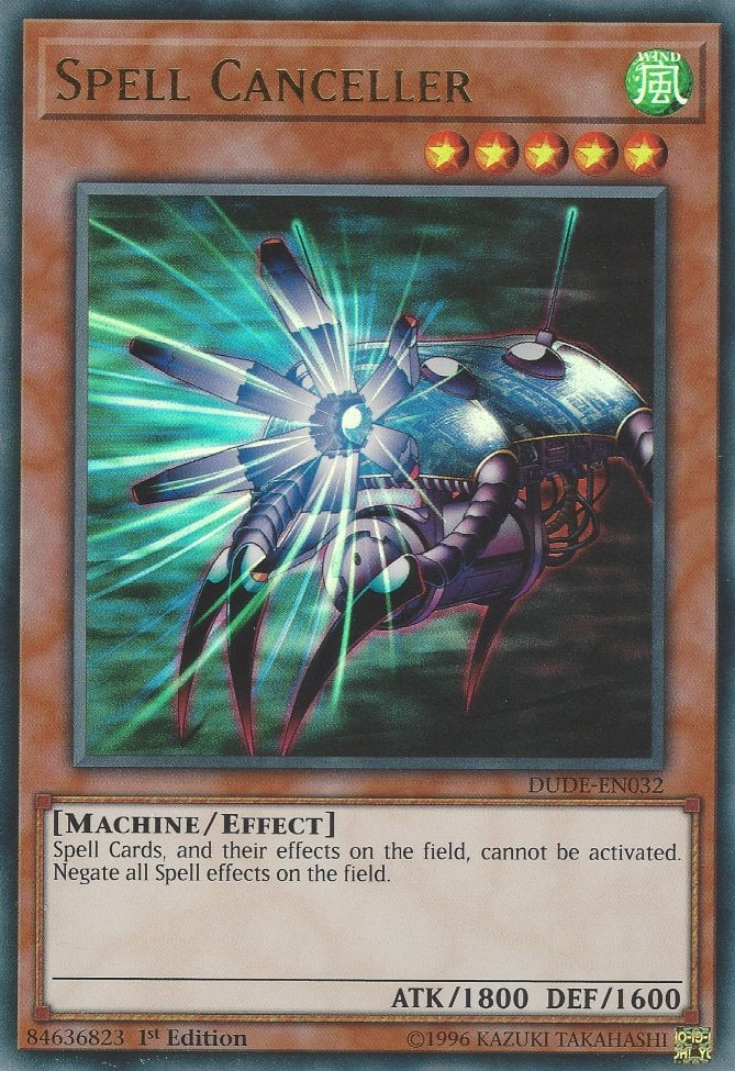 Spell Canceller [DUDE-EN032] Ultra Rare | Galactic Gamez