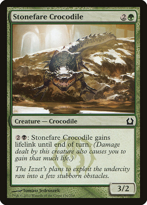 Stonefare Crocodile [Return to Ravnica] | Galactic Gamez