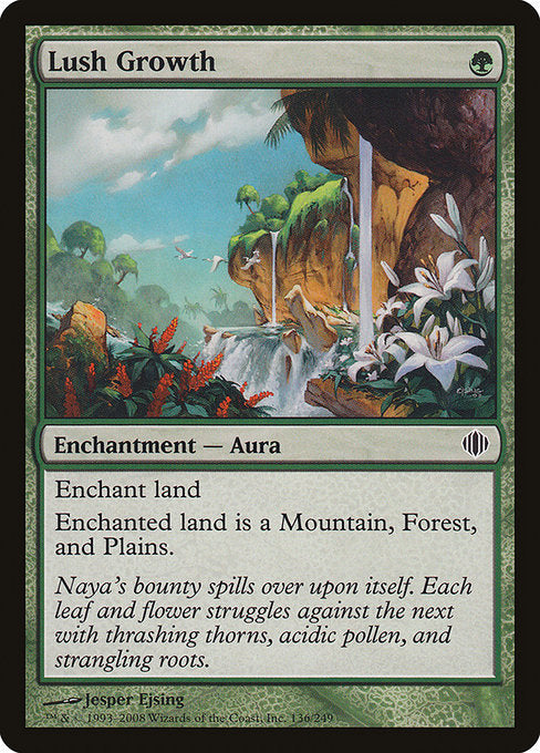 Lush Growth [Shards of Alara] | Galactic Gamez