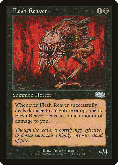 Flesh Reaver [Urza's Saga] | Galactic Gamez