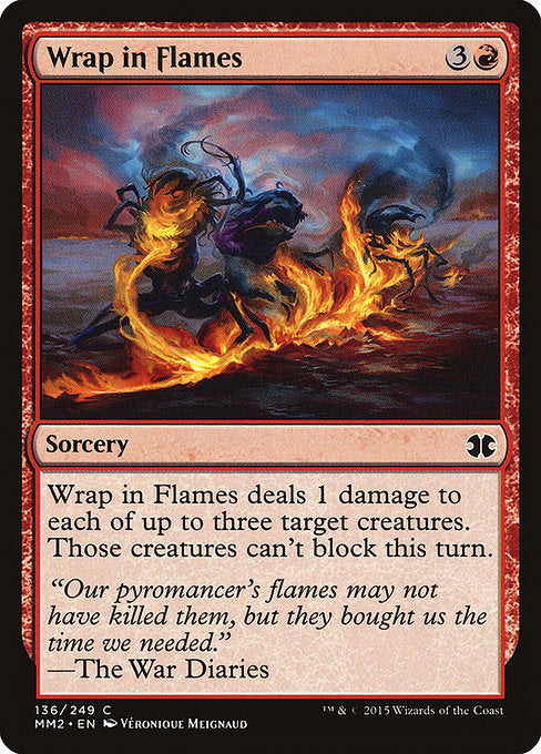 Wrap in Flames [Modern Masters 2015] | Galactic Gamez