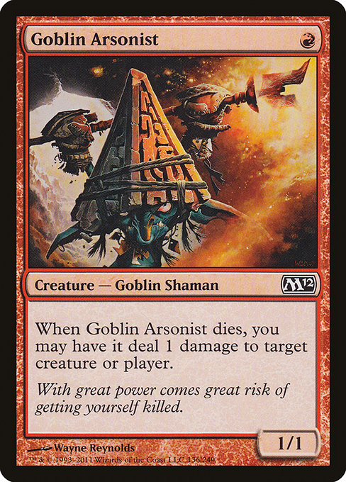 Goblin Arsonist [Magic 2012] | Galactic Gamez