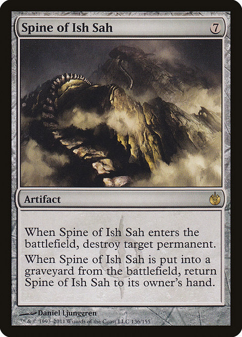 Spine of Ish Sah [Mirrodin Besieged] | Galactic Gamez