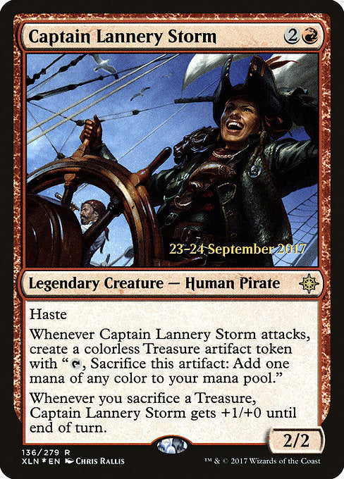 Captain Lannery Storm [Ixalan Promos] | Galactic Gamez