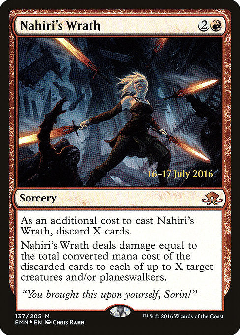 Nahiri's Wrath [Eldritch Moon Promos] | Galactic Gamez