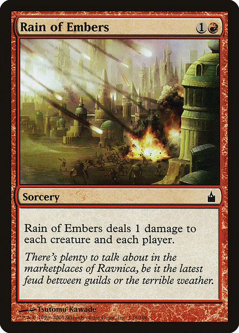 Rain of Embers [Ravnica: City of Guilds] | Galactic Gamez