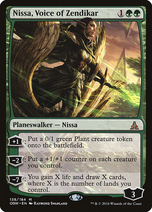 Nissa, Voice of Zendikar [Oath of the Gatewatch] | Galactic Gamez