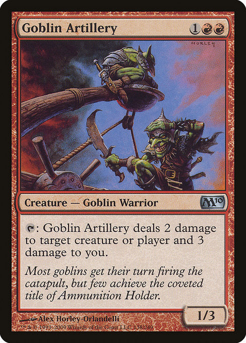 Goblin Artillery [Magic 2010] | Galactic Gamez