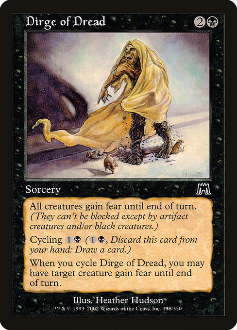 Dirge of Dread [Onslaught] | Galactic Gamez