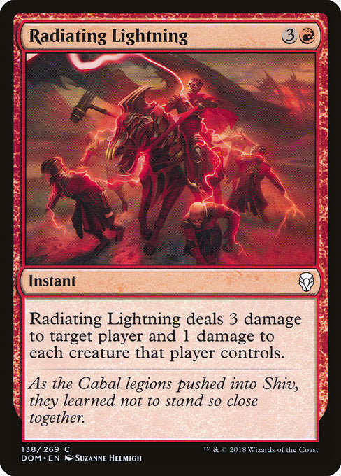 Radiating Lightning [Dominaria] | Galactic Gamez