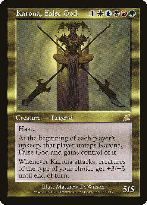 Karona, False God [Scourge] | Galactic Gamez