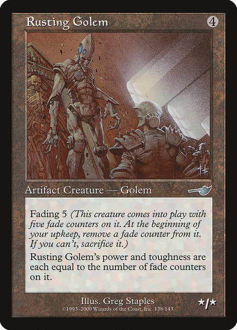 Rusting Golem [Nemesis] | Galactic Gamez