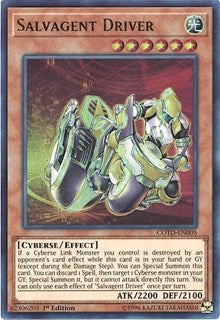 Salvagent Driver [COTD-EN005] Ultra Rare | Galactic Gamez