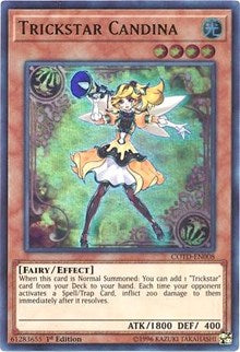 Trickstar Candina [COTD-EN008] Ultra Rare | Galactic Gamez