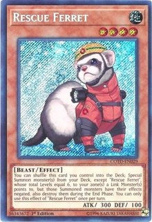 Rescue Ferret [COTD-EN029] Secret Rare | Galactic Gamez