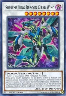 Supreme King Dragon Clear Wing [COTD-EN039] Rare | Galactic Gamez