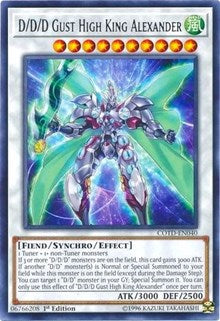 D/D/D Gust High King Alexander [COTD-EN040] Rare | Galactic Gamez