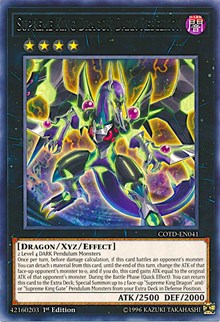 Supreme King Dragon Dark Rebellion [COTD-EN041] Rare | Galactic Gamez