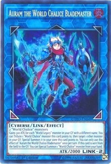 Auram the World Chalice Blademaster [COTD-EN049] Super Rare | Galactic Gamez