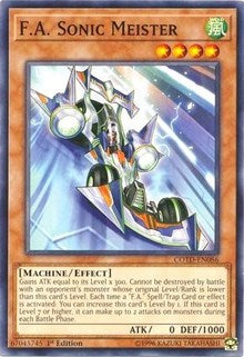 F.A. Sonic Meister [COTD-EN086] Common | Galactic Gamez