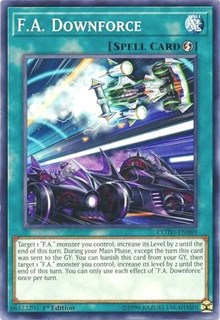 F.A. Downforce [COTD-EN089] Common | Galactic Gamez