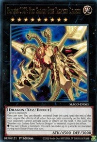 Number C107: Neo Galaxy-Eyes Tachyon Dragon [MAGO-EN063] Rare | Galactic Gamez