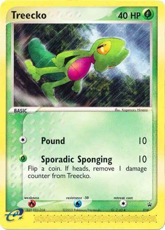 Treecko (016) (Non-Holo) [Nintendo: Black Star Promos] | Galactic Gamez