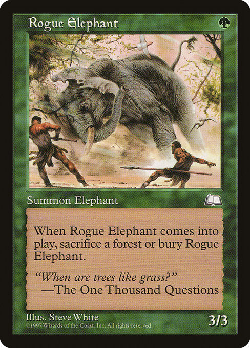 Rogue Elephant [Weatherlight] | Galactic Gamez