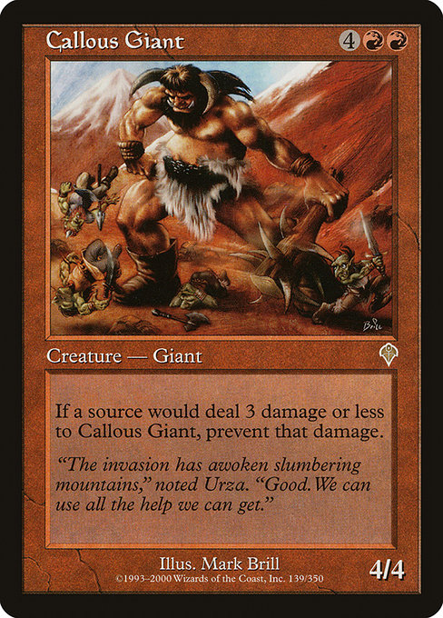 Callous Giant [Invasion] | Galactic Gamez
