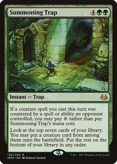Summoning Trap [Modern Masters 2017] | Galactic Gamez